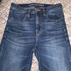 American Eagle Hi-Rise Jeggings Crop Skinny Jeans